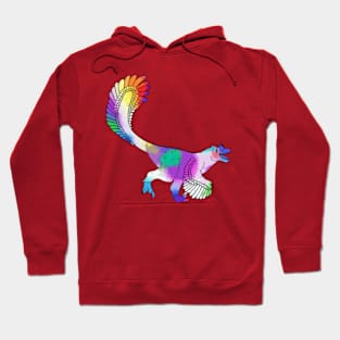 Colorful Daktoaraptor Hoodie